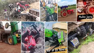 Indo Farm Tractor Accident With New Hollend Tractor.