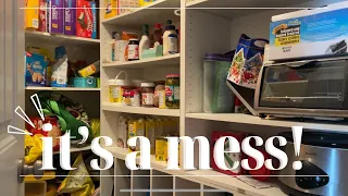MASSIVE Pantry Declutter & Organize (For a Family of 6!)