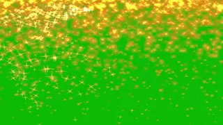 Green Screen Animation HD Yellow Sparkle Free Background Footage Футаж Искры Желтые падают