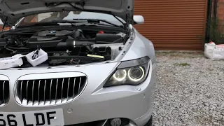 How To Install Angel Eye / Halo Rings LED BMW E63/E64 (630i/645ci/650i/635d)