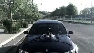 DSLR Hood Mount Test on a BMW M3
