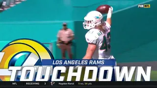 Jared Goff gets demolished, fumbles, Dolphins return 73 yards to the house