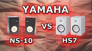 Yamaha NS-10 vs Yamaha HS7 (Review)