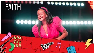 3 Chair Turn for Faith Singing 'Warrior' | The Voice Kids Malta 2022