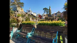 The most beautiful village in Wales , Portmeirion.