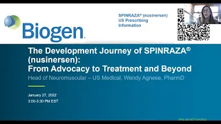 The Development Journey of Spinraza® (nusinersen):  From Advocacy to Treatment and Beyond