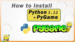 How To Install Pygame In Python 3.12 on Windows 10/11 [ 2023 Update ] |  PyGame Installation