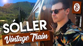 Riding From Palma To Sóller On The 110-Year-Old Vintage Train (The 'Ferrocarril') | Mallorca, Spain