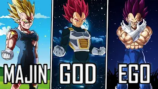 All 20 Forms Of Vegeta!!!