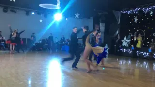 Dmitriy Gnatush & Elina Bukarenko Samba Kyiv Stars