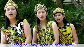 Lagu Dayak Kenyah Lepu' Ma'ut Jonan Ma'dang " NAWAI WE' AMAY" Cipt. Lalu Apui