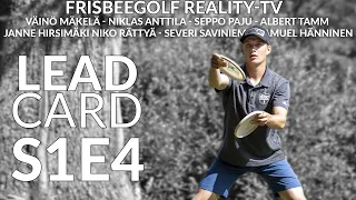 Frisbeegolf tosi-tv Lead Card S1E4 - ensimmäinen kisakierros