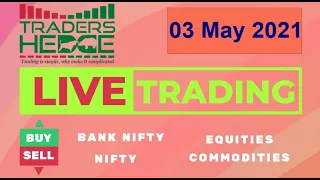 3 May Bank Nifty & Nifty #LiveTrading #Nifty #BankNifty Live Analysis #priceaction #tradershedge