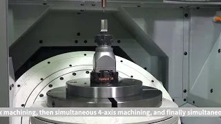 D200Z Simultaneous 4 axis machining of punches