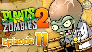 Plants vs. Zombies 2 Gameplay Walkthrough - Episode 11 - Zomboss Zombot War Wagon! Wild West!