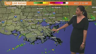 Wednesday Forecast: Drier days are ahead, but scattered storms today