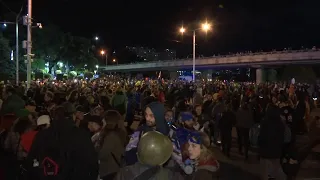 Protesters block main roads in Tbilisi over 'Russia-style' law on foreign influence