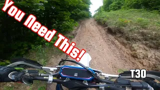 Ripping Michigan Trails! FE501 Dualsport Ride!