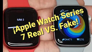 Apple Watch Series 7 Real VS Fake ¿Cuál te gusta más?
