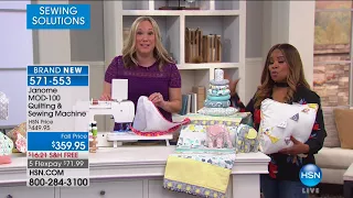 HSN | Sewing Solutions featuring Janome 09.29.2017 - 07 PM