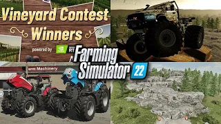 Farm Sim News! Rock Crawling, Vineyard Contest, & Mod Updates!