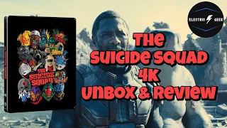 THE SUICIDE SQUAD 4K BLU RAY REVIEW | HMV EXCLUSIVE STEELBOOK UNBOXING