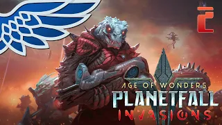 Planetfall Invasions | Zero to Hero - Age of Wonders Planetfall Invasions Let's Try Gameplay