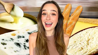 JE TESTE LES MEILLEURS FROMAGES DE FRANCE!! | Andie Ella