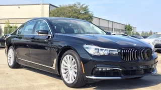 2017 BMW 7 Series 740i Full REVIEW, Start Up, Exhaust