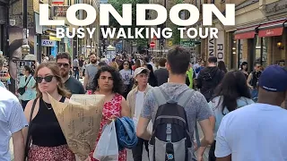 London Walk: 🌼 Flower Market to London Tower Bridge ▪︎ 4K60 Walking Tour
