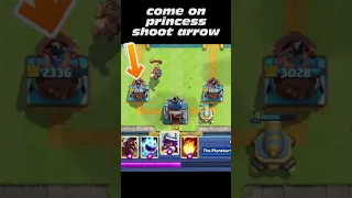 PRINCESS TOWER IS NOT SHOOTING ARROW - Clash Royale Esat Sacli