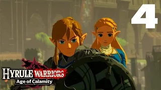 Let's Play Hyrule Warriors Age of Calamity Part 4 - Yiga Clan Ambush & Protecting Zelda!