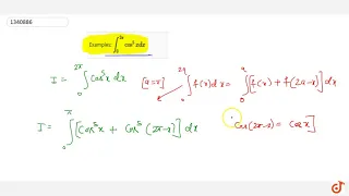 Examples: `int_0 ^(2pi) cos^5x dx`