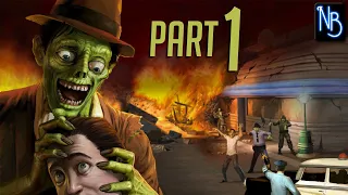 Stubbs the Zombie in Rebel Without a Pulse Walkthrough Part 1 No Commentary