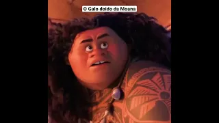 O GALO DOIDO DA MOANA - MOANA DA ZUEIRA 4 #shorts