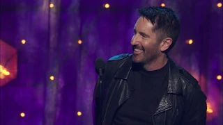 Trent Reznor Inducts The Cure at the 2019 Rock & Roll Hall of Fame Induction Ceremony