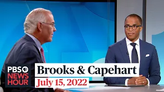 Brooks and Capehart on Democrat's climate agenda and Trump's ties to extremism