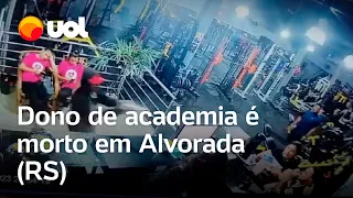 Dono de academia é morto a tiros no balcão do local; veja vídeo