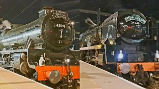 Two steam beauties at Reading Station 16/09/2023