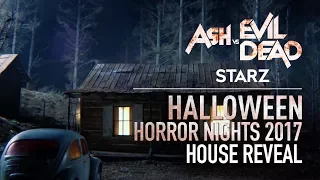 STARZ Ash vs Evil Dead House Reveal | Halloween Horror Nights 2017