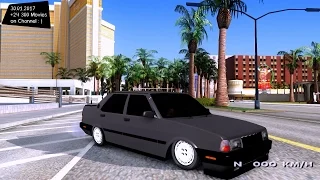 Fiat Tofaş Doğan SLX - GTA San Andreas 1440p / 2,7K 60FPS _REVIEW