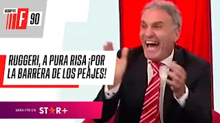 ¡NO PARABA DE REÍRSE! IMPERDIBLE CHARLA sobre LOS PEAJES con el Cabezón Ruggeri