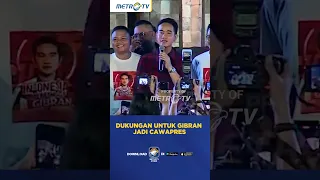 Dukungan untuk Gibran Jadi Cawapres #shorts