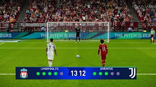 PES 2021 | Liverpool vs Juventus | UEFA Champions League UCL | Penalty Shootout | C.Ronaldo vs Salah