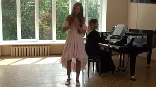 Луговая Анастасия(12 лет)/Ария Барбарины из оперы "Свадьба Фигаро" В.А. Моцарт