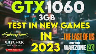 GTX 1060 3GB in 2023 - Test in Latest Games