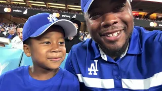 My 1st Dodgers Game | @Dodgers vs. @Padres | Betts, Ohtani & Muncy all Homer!