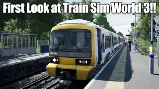 My First Look at the NEW Train Sim World 3 game!!