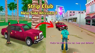 GTA Vice City | Strip Club New Side Mission 1 (Destroying Police Car) Big Mission Pack Mod