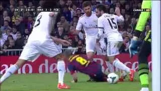 Madrid vs Barça 23/3/2014 -- Messi 3-4 -- CANAL+1 HD